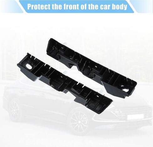 X AUTOHAUX 1 Pair Front Bumper Mount Support Bracket for Hyundai Sonata 2011-2015 86513-3S000 86514-3S000 Left and Right Side in Saudi Arabia