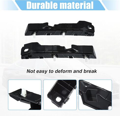 X AUTOHAUX 1 Pair Front Bumper Mount Support Bracket for Hyundai Sonata 2011-2015 86513-3S000 86514-3S000 Left and Right Side in Saudi Arabia