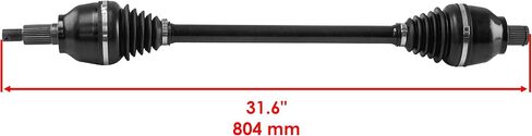 Caltric 1334268 Rear CV Joint Axle Compatible with Polaris General 1000 Deluxe 2020 / General XP 1000 2021-2025 / General XP4 2021-2025 Left & Right in Saudi Arabia