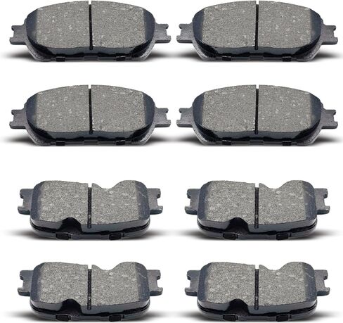D885 D906 Front Rear Ceramic Brake Pads Set Fit For 2002-2003 Lexus ES300,For 2004-2006 Lexus ES330,For 2005-2006 Toyota Camry in Saudi Arabia