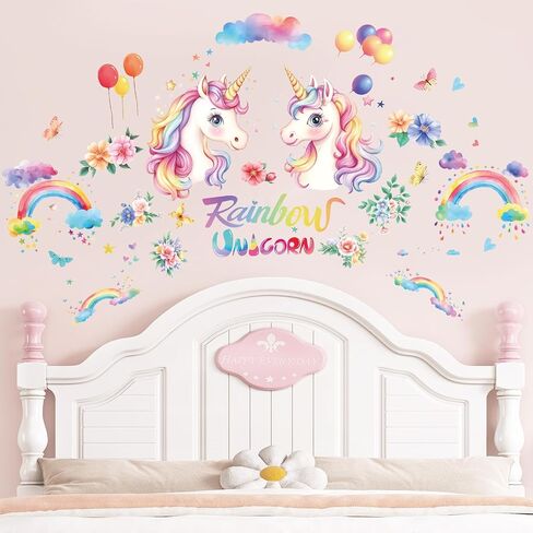 Removable Mushroom Fairy Wall Sticker Peel and Stick, Self-Adhesive Vinyl Fairy Tale Wall Decal, Wall Decor Art Home Decoration for Living Room Bedroom Nursery Playroom in Kuwait