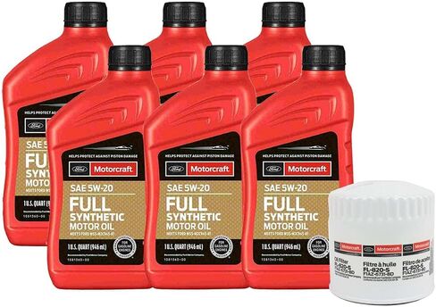 Genuine OEM Engine Oil Change SAE 5W-20 Kit For Edge Lincoln Mercury 4353246-Kit in Saudi Arabia