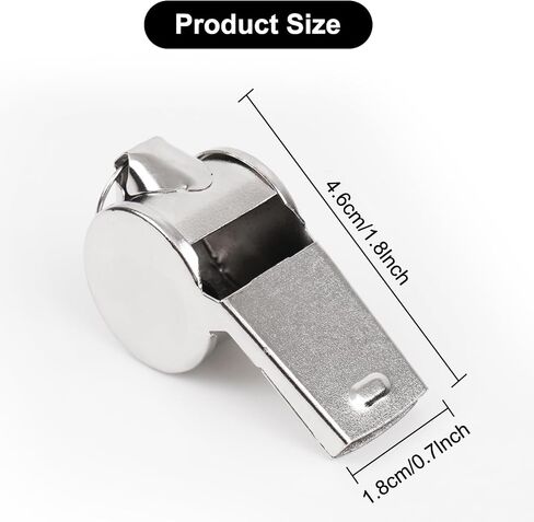 Whistles,2 Pack Stainless Steel Sports Whistles for Coaches, Referees, and Officials in Saudi Arabia
