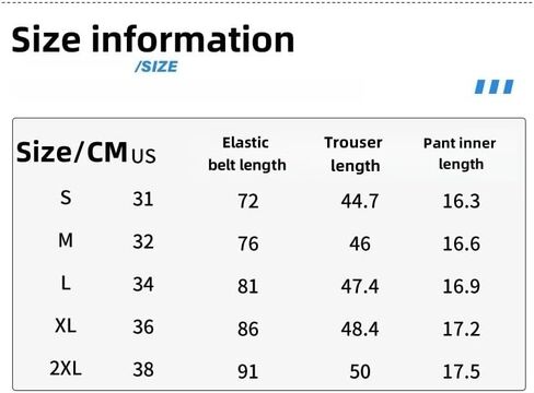 Men's Running Athletic Shorts, Quick-Dry Hiking Shorts Elastic Waist with 2 Zipper Pockets, Outdoor Travel Casual in Saudi Arabia