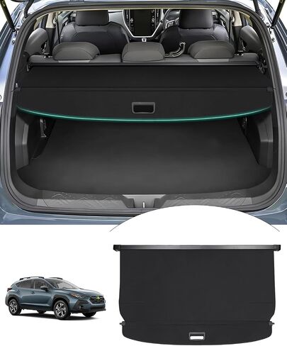 Powerty Compatible with Cargo Cover Hyundai Tucson 2024 2023 2022 Trunk Security Cover Retractable Shielding Shade Black No Gap Auto Accessories in Kuwait