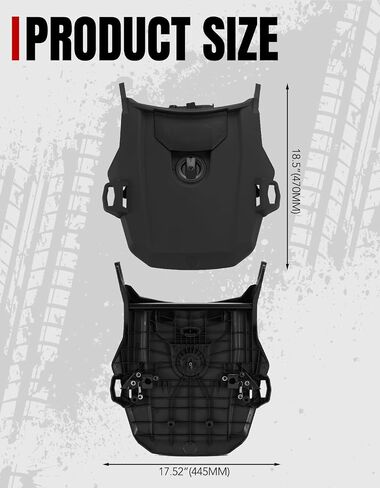 رف A & UTV PRO لملحقات Can-Am Spyder RT 2020-2025 الخلفية لمجموعة رف الأمتعة Can-Am RT، استبدال #219400973 in Saudi Arabia