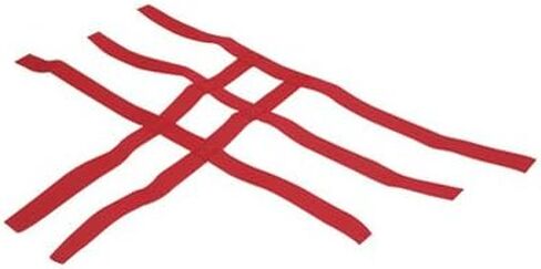 TUSK Comp Series Nerf Bars Replacement Webbing Red for Suzuki Z400 QUADSPORT 2003-2008 in Saudi Arabia