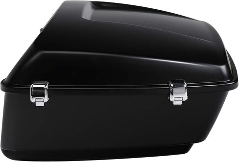 TCT-MOTORPARTS 13.7 بوصة أسود غير لامع King Tour مسند ظهر لصندوق الأمتعة مع لوحة تثبيت مناسبة لـ Harley Road Glide Road King Street Glide Electra Glide and Select CVO Models 2014-2025 in Saudi Arabia