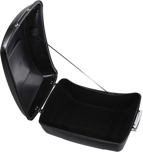 TCT-MOTORPARTS 13.7 بوصة أسود غير لامع King Tour مسند ظهر لصندوق الأمتعة مع لوحة تثبيت مناسبة لـ Harley Road Glide Road King Street Glide Electra Glide and Select CVO Models 2014-2025 in Saudi Arabia