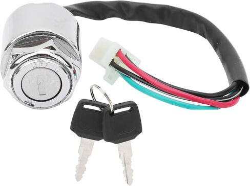 Universal Motorcycle Electric Bike Ignition Switch Set with 2 Keys Replacement for ATV Mini Moto Dirt Bike in Saudi Arabia