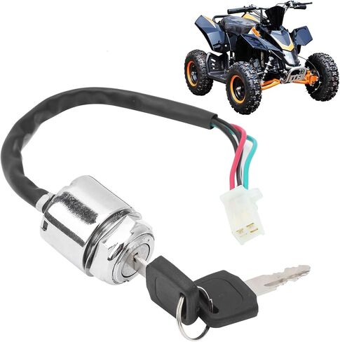 Universal Motorcycle Electric Bike Ignition Switch Set with 2 Keys Replacement for ATV Mini Moto Dirt Bike in Saudi Arabia