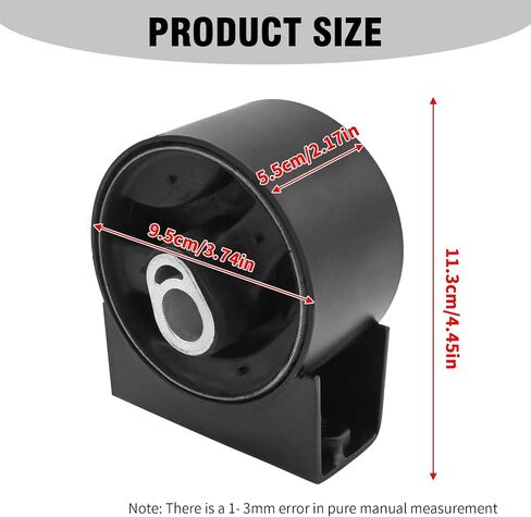 A5665 Front Engine Motor Mount, Replacement for Chrysler Town Country 2011-2016 Replacement for Dodge Grand Caravan 2011-2019, Replaces EM-4050 5273883AD in Saudi Arabia