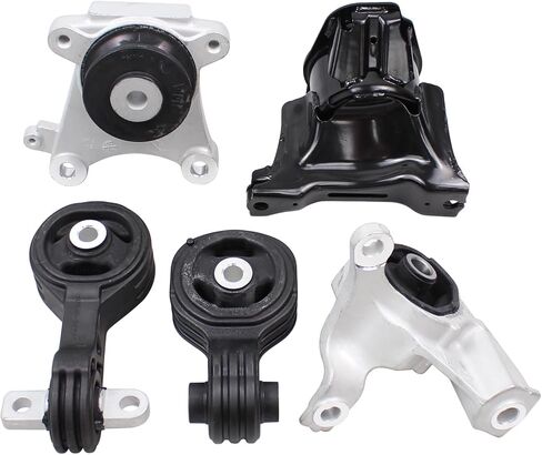 5pcs Engine Motor Mount and Manual Transmission Mount Set for Honda Civic 2.0L 2007 2008 2009 2010 2011 in Saudi Arabia