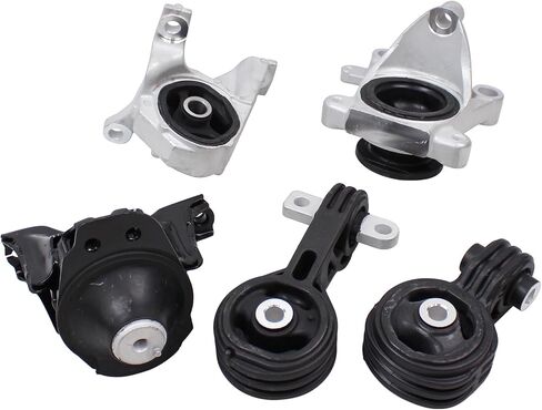 5pcs Engine Motor Mount and Manual Transmission Mount Set for Honda Civic 2.0L 2007 2008 2009 2010 2011 in Saudi Arabia