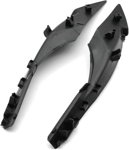 1 Pair Front Windshield Cowl Trim Cover Panel for 2008-2017 Mitsubishi Lancer Evo in Saudi Arabia
