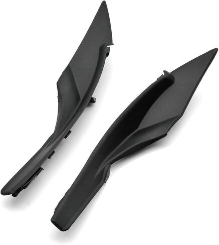 1 Pair Front Windshield Cowl Trim Cover Panel for 2008-2017 Mitsubishi Lancer Evo in Saudi Arabia