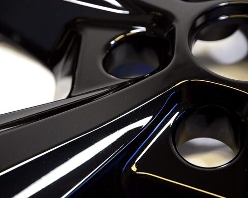 Upgrade Your Auto 18" 4pc Gloss Black Wheel Skins (Set of 4) for Ford Edge 2015-2023 in Saudi Arabia