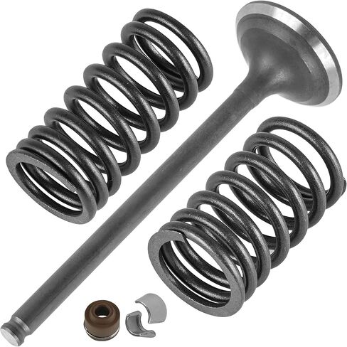 Caltric Exhaust Valve Kit compatible with Honda FourTrax 300 TRX300 2x4 TRX300FW 4x4 1988-2000 in Saudi Arabia