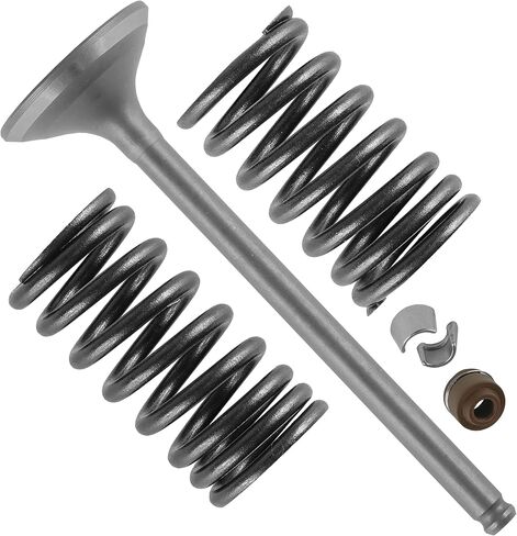 Caltric Exhaust Valve Kit compatible with Honda FourTrax 300 TRX300 2x4 TRX300FW 4x4 1988-2000 in Saudi Arabia