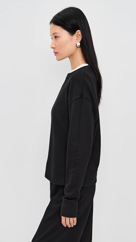 perfectwhitetee Women's Tyler French Terry Pullover Sweater in Saudi Arabia