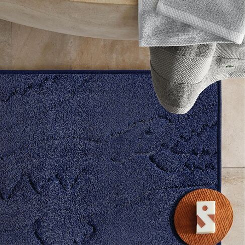 Lacoste Crocodile Rug, Crocodile Rug, 19"x30", Cliff in Saudi Arabia