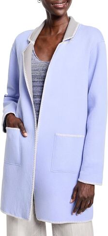 NIC+ZOE Women's Cool Nights Reversible Knit Jacket in Saudi Arabia