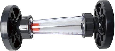 Rotameter Plastic Float Flowmeter Variable Area Tube Flow Indicator Liquid Flow Rate Meter Industrial Rotameter(DN25 100-1000LPH,Female Thread) in Saudi Arabia