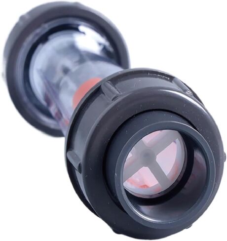 Rotameter Plastic Float Flowmeter Variable Area Tube Flow Indicator Liquid Flow Rate Meter Industrial Rotameter(DN25 100-1000LPH,Female Thread) in Saudi Arabia