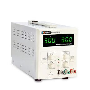 Matrix MPS-6003D+ Variable Linear DC Power Supply 60V 3A Low Ripple and Noise for Laboratory with Alligator Leads