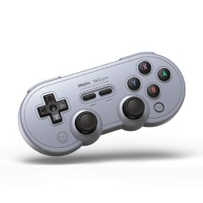 8BitDo SN30 Pro Bluetooth Controller, Hall Effect Joystick Update, Compatible with Switch, PC, macOS, Android, Steam Deck & Raspberry Pi (G Classic)