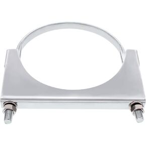 United Pacific 5-inch Chrome U-Bolt Exhaust Clamp, Model 10290