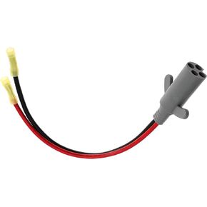 Trolling Motor Power Plug with 2-Prong 4 Holes Replace 8M4000953 Connect with 50A 12V 24V 36V Motors for Minn Kota Motor