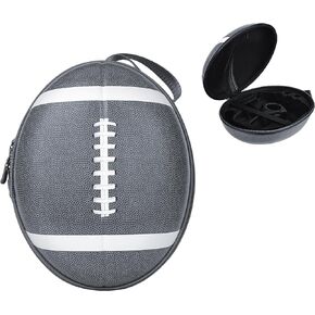 Linkidea Hard Shell Carrying Case Compatible with Meta Q3, Drop and Scratch Proof Portable Bag, VR Headset Rugby Storage Case, Suitable for Travel and Home Storage (Black)