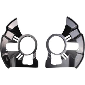 TRQ Front Brake Dust Shield Set Compatible with 2007-2012 Mazda CX-7 2007-2015 CX-9