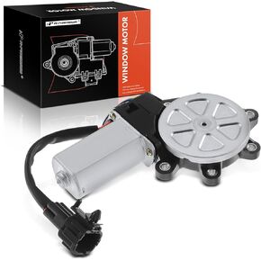 A-Premium Front Left Power Window Lift Motor Compatible with Nissan Versa 2007-2012 Sedan Hatchback, Driver Side, with Anti-Clip Function, Replace# 80731-ED000, 80731-ED00A