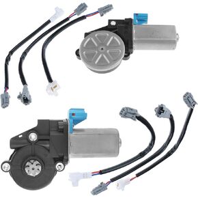 A-Premium Power Window Lift Motor Compatible with Toyota 4Runner Camry Celica Corolla Pickup Sienna Tacoma Tundra Chevrolet Geo Prizm Lexus Mitsubishi Montero Sport, 2-PC Set, Replace# 94844058