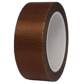Hoerev 5milx1.5 x33 Yards,Glass Cloth Coated PTFE Adhesive Tape for Non-Stick Surface, 3D Printing, Sealing Machines,Heat Sealer,Drawer Slide Smooth