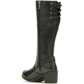 Harley-Davidson Women's Gilman 14-Inch Black WP Motorcycle Boots, D87192