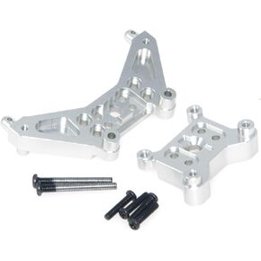 Shock Tower Compatible with 1/14 MJX Hyper Go 14301 14302 RC Car Front and Rear Shock Tower Metal Upgrade Parts(Blue)