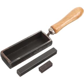 Ornament Melting Model Melting Pour Mould Melting Casting Tool Casting Melting Ingot Model Tools Model Kit Tools Melting Silver Supply Silver Ingot Wire Wooden Jewelry