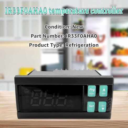 ترموستات درجة الحرارة IR33F0AHA0 مع 2 مجسات استشعار درجة الحرارة، 17819471 متحكم في درجة الحرارة لـ Atosa True Migali Avantco in Kuwait