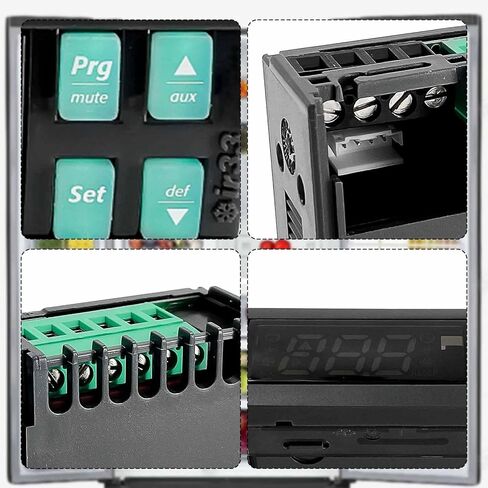 ترموستات درجة الحرارة IR33F0AHA0 مع 2 مجسات استشعار درجة الحرارة، 17819471 متحكم في درجة الحرارة لـ Atosa True Migali Avantco in Kuwait