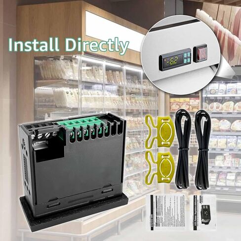 ترموستات درجة الحرارة IR33F0AHA0 مع 2 مجسات استشعار درجة الحرارة، 17819471 متحكم في درجة الحرارة لـ Atosa True Migali Avantco in Kuwait