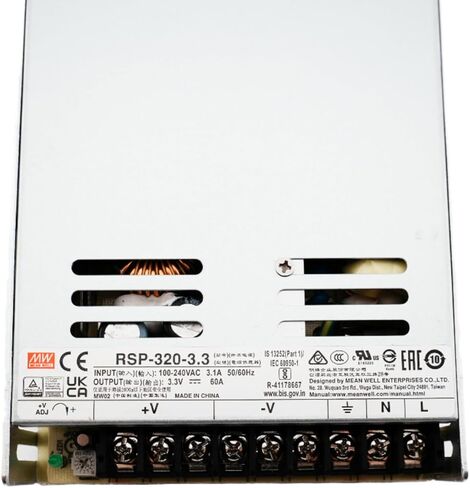 يعني بئر RSP-320-3.3 مصدر طاقة مغلق 3.3 فولت 60 أمبير in Kuwait
