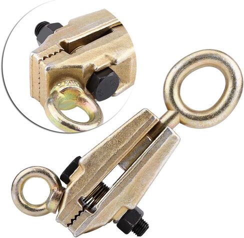 Zerone 2 Way Pull Clamp, 5 Ton Top Straight 2 Way Self Tightening Frame Grips Auto Body Repair Pull Clamp in Saudi Arabia