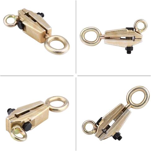 Zerone 2 Way Pull Clamp, 5 Ton Top Straight 2 Way Self Tightening Frame Grips Auto Body Repair Pull Clamp in Saudi Arabia