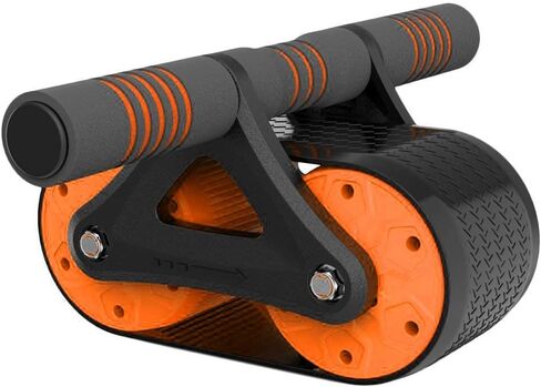 Oileus AB Roller Wheel for Abdominal Exercise, Core Workout Equipment with Automatic Rebound Assistance and Resistance Springs with Ergonomic Handle Sold in Saudi Arabia