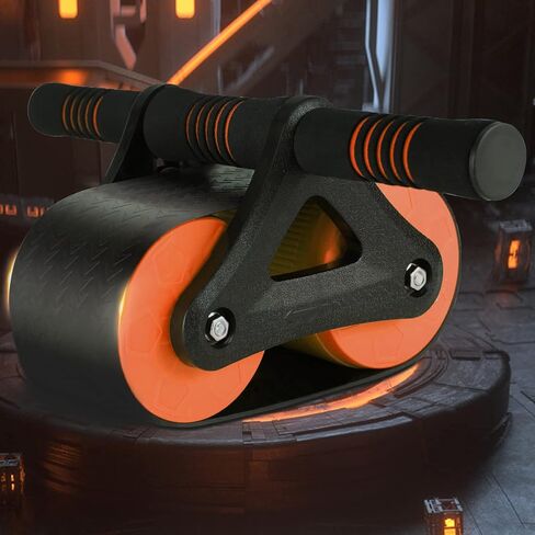 Automatic Rebound Abdominal Wheel, Double Round Ab Roller Wheel Exercise Equipment with Automatic Rebound Assistance and Resistance, Advanced Core Abdominal Strength Training Rebound Wheel in Saudi Arabia
