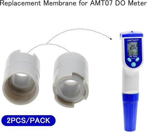 غشاء بديل لـ AMT07 DO Meter DO Sensor جهاز اختبار الأكسجين المذاب، 2 قطعة/الحزمة in Saudi Arabia
