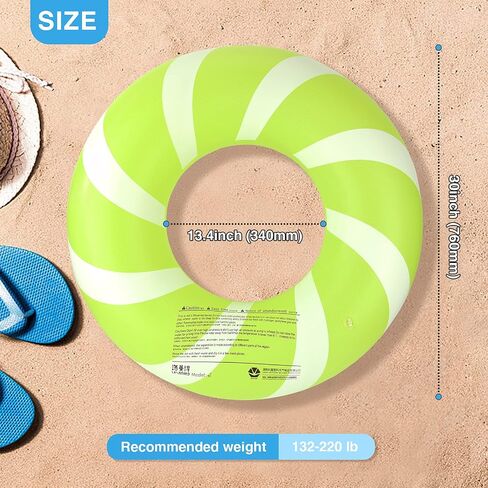 Inflatable Pool Floats Toys, Kids Donut Inflatable Swim Tube Ring Floaties for Beach Party Lake in Saudi Arabia
